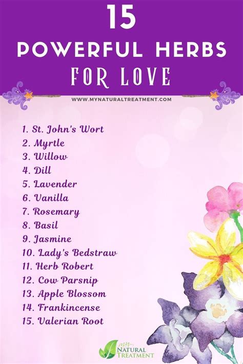 15 Best Herbs for Love Spells and Magic Recipes DIY | Magic herbs ...