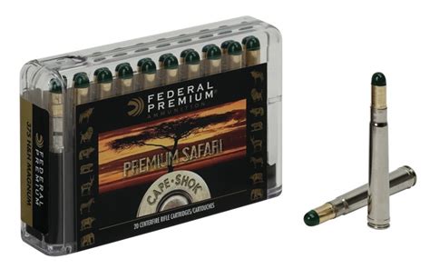 Cartuchos Federal Premium Safari 9.3x62 Mauser 286 grains Woodleigh ...