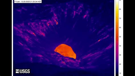 Webcam shows overnight eruption of Hawaii volcano