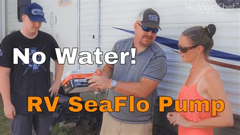 Install Seaflo Water Pump In Travel Trailer RV - Chris -N- Danielle