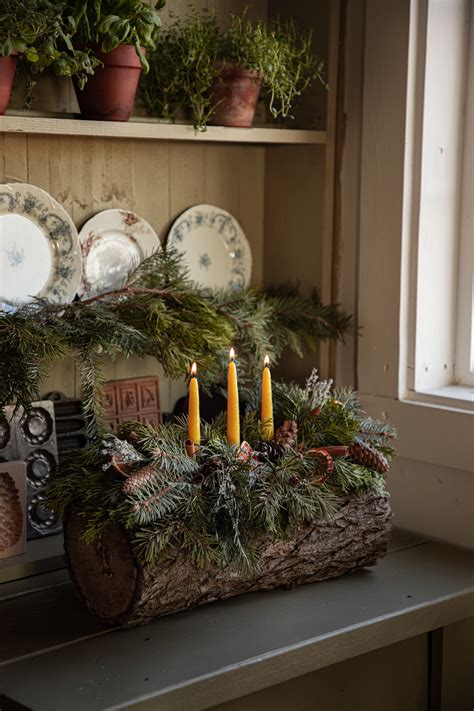 Celebrate the Winter Solstice with a Traditional Yule Log | Under A Tin ...