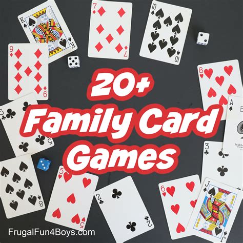 20 Card Games That Are Perfect For Your Next Family Game Night Frugal ...