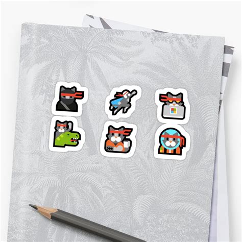 "Cat emojis" Stickers by esaounkine | Redbubble