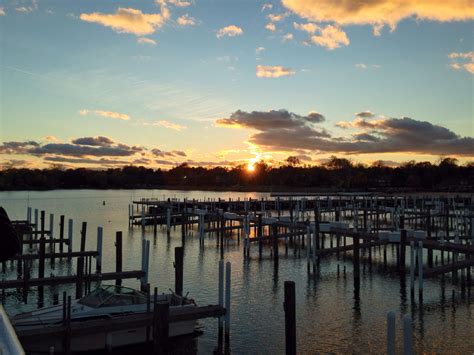 Sunset over Lake St. Clair | Sunset, Clair, Lake