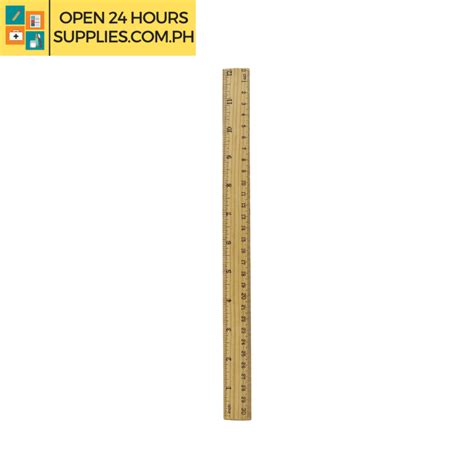 Wooden Ruler - Supplies 24/7 Delivery