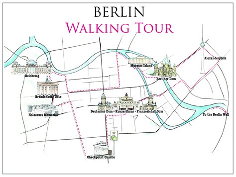 Berlin Attractions Map | FREE PDF Tourist City Tours Map Berlin 2025