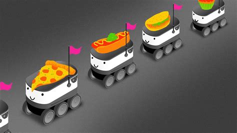 College students may soon encounter food delivery robots