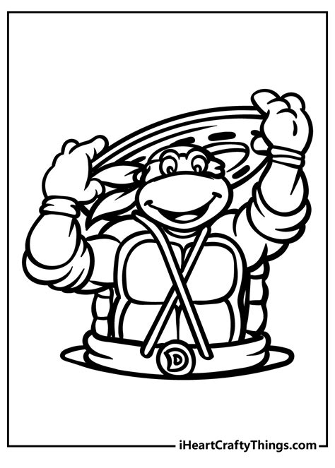 Free Printable Teenage Mutant Ninja Turtles Coloring Pages - Free ...