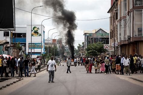 Six killed in DR Congo as police crackdown on anti-government protests ...