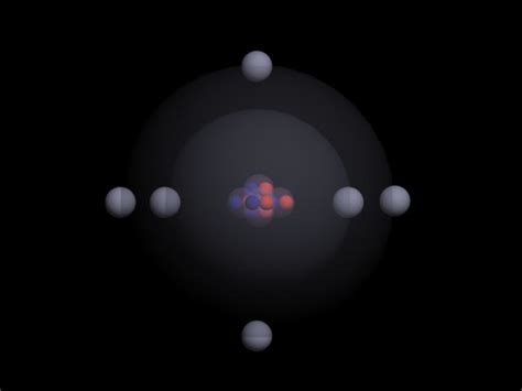 carbon atom 3d model