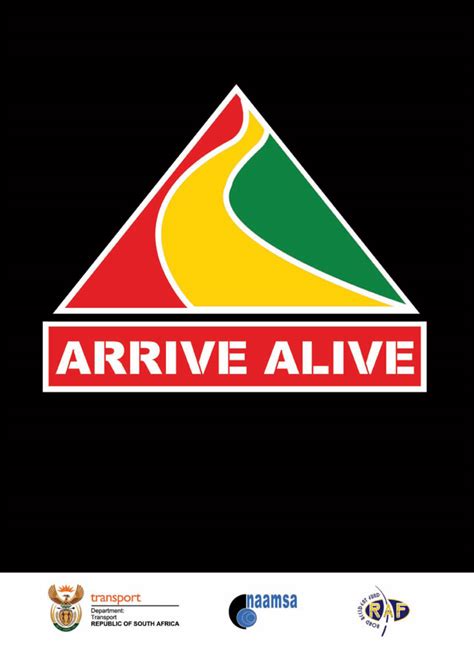 Arrive alive Logos