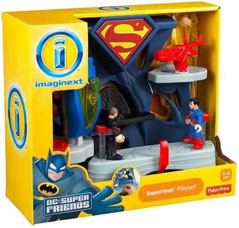 Fisher Price DC Super Friends Imaginext Superman 3 Figure Set - ToyWiz