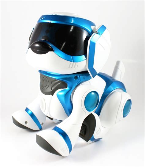 blue robot dog toy - Lashanda Culp