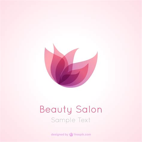 Logotipo do salão de beleza | Vetor Premium