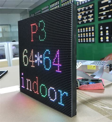 P3 Indoor Led Display Panel Full Color Screen Board Hd Led Display ...