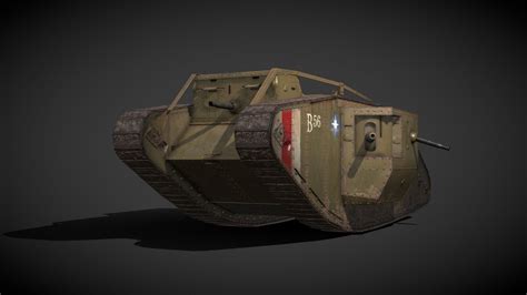 Mark IV Tank - Download Free 3D model by Lin0004 [7921bf8] - Sketchfab