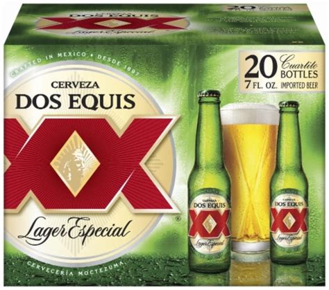 Dos Equis Lager Beer, 20 bottles / 7 fl oz - Fry’s Food Stores