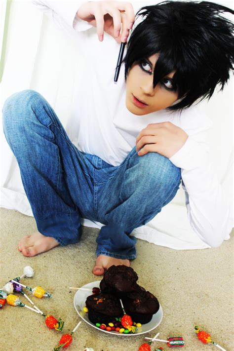 L Cosplay~Death Note by TheKeiMan on DeviantArt