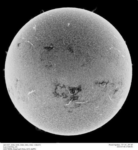 The sun 2023-07-06 - Solar Observing and Imaging - Cloudy Nights