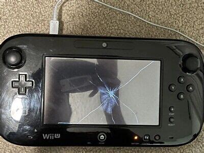 Nintendo Wii U GamePad Only For Parts Cracked Screen/Connection Issues ...