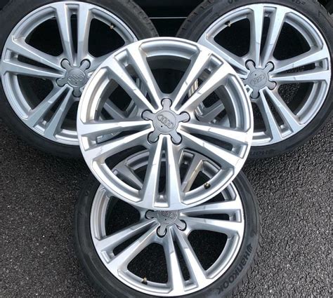 Audi A3 8V S Line Sportback 18 inch Alloy Wheels 5 x 112 Genuine ...