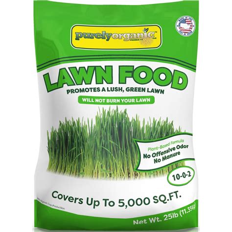 Purely Organic Products 25 lb. Lawn Food Fertilizer-LFJRDK1 - The Home ...