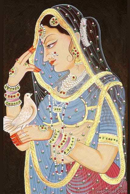 30 Beautiful Indian Mughal Paintings for your inspiration