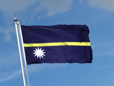 Acheter drapeau Nauru - 20 tailles disponibles - Monsieur-des-Drapeaux