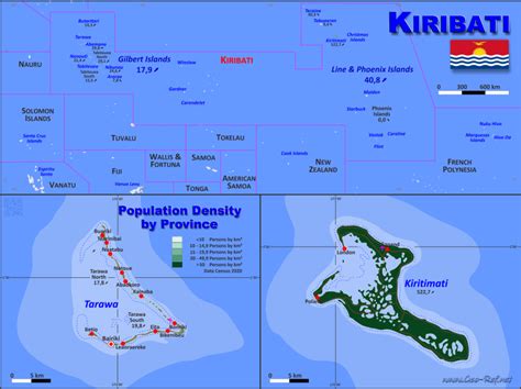 Christmas Island Map Kiribati - themediocremama.com