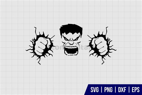 Hulk Smash SVG - Gravectory