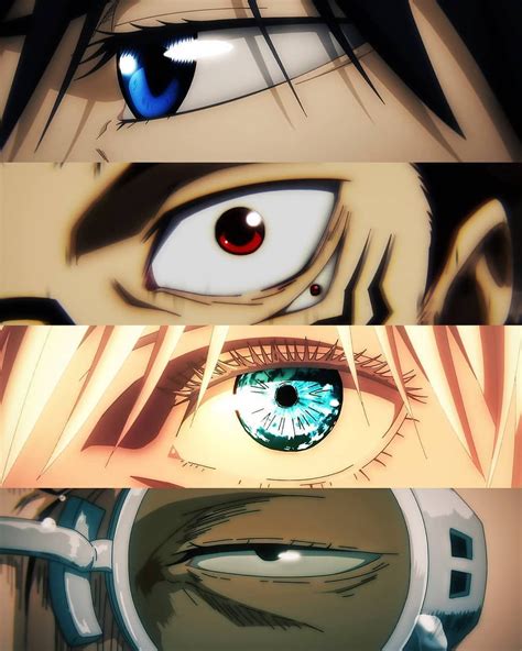 Jujutsu Kaisen Characters Eyes