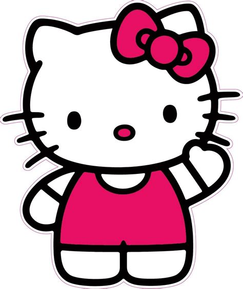 Amazon.com: Hello Kitty Decal Wall Decor 24" x 20" : Tools & Home ...