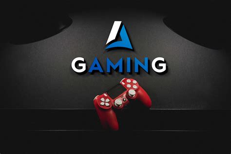 Dark Gaming Logo Mockup 2019