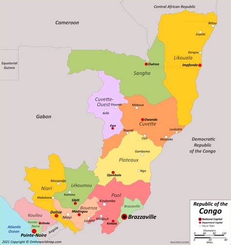 Republic of the Congo Map | Maps of Congo-Brazzaville (Congo Republic)