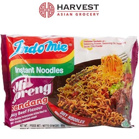 Indomie Goreng Rendang (5pcs) - Tozerba