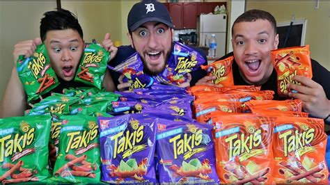 EXTREME SPICY TAKIS CHALLENGE! - YouTube