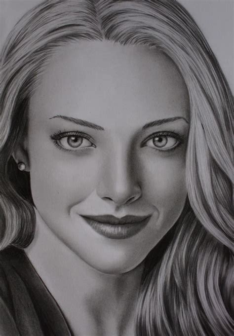 Pencil Portrait Drawing, Pencil Drawings Of Girls, Portrait Sketches ...