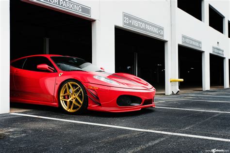 The Haute Couture Exterior or Red Red Ferrari F430 Highlighted by ...