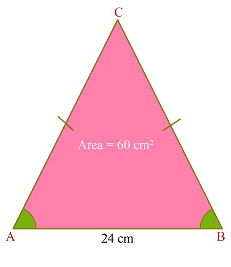 Isosceles Triangle - Properties, Formula, Theorems, Examples