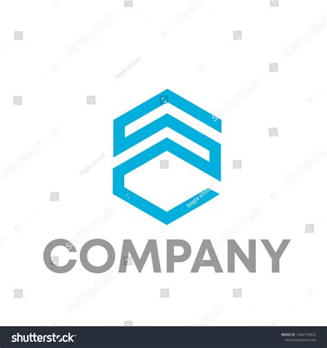 Sc Logo Vector Design Template Sign Stock Vector (Royalty Free ...