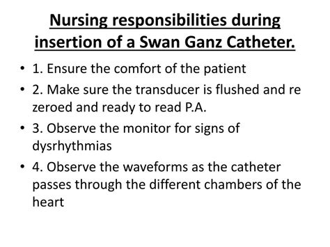 PPT - SWAN GANZ CATHETERS PowerPoint Presentation, free download - ID ...