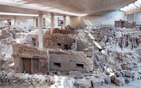 Visiting the buried city of Akrotiri, Santorini: Greece's Pompeii – On ...