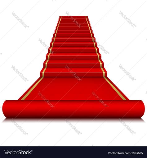 Red carpet Royalty Free Vector Image - VectorStock