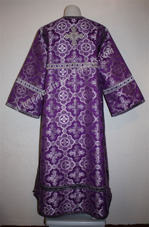 Altar Server Readers Robe Orthodox Vestment Purple Nonmetallic | Etsy