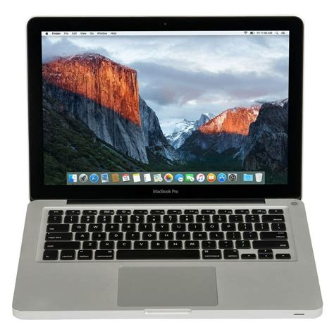 Refurbished Apple MacBook Pro 13.3" Laptop Intel i5-2435M 2.4GHz 4GB ...