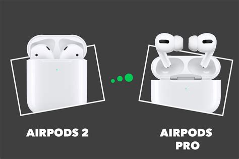 AirPods Pro vs AirPods 2 : comparatif et différences