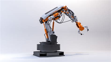 Industrial robot arm model - TurboSquid 1231751