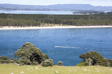 Mount Maunganui Town Park And Matakana Island 21639182 Stock Photo at ...