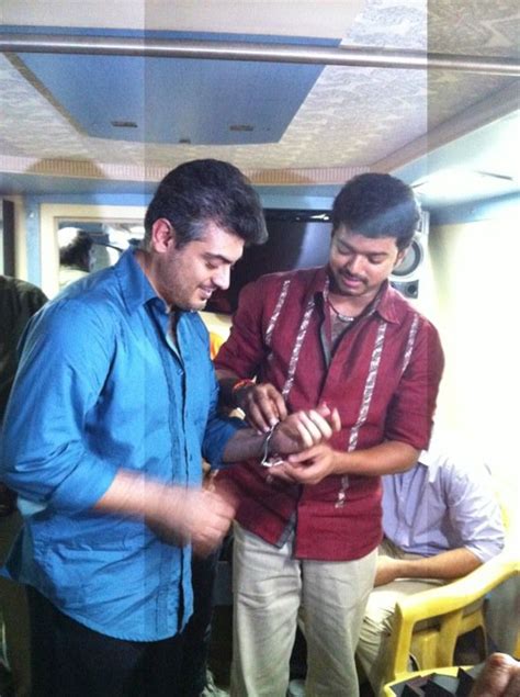 Ajith And Vijay Rare Stills