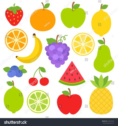 Fruit Clipart Stock Photos - 82,218 Images | Shutterstock